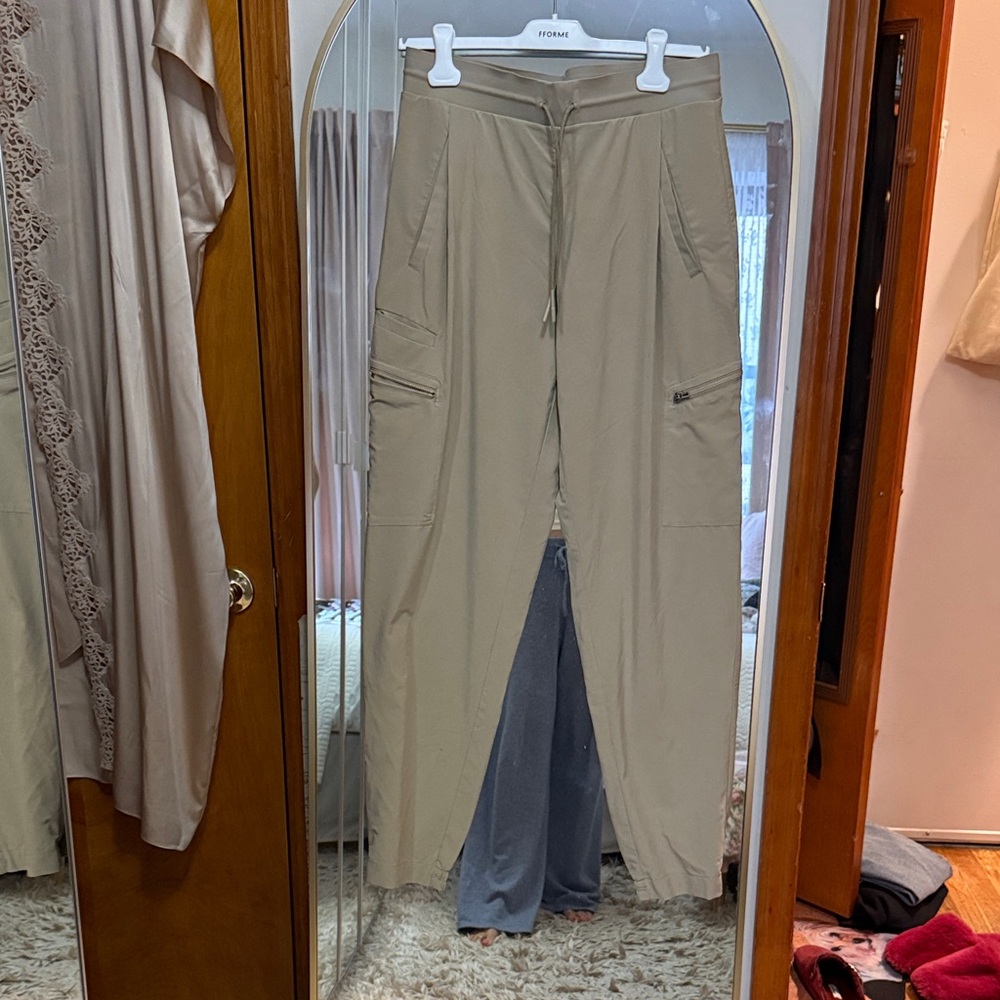 Athleta Beige Travel Pants